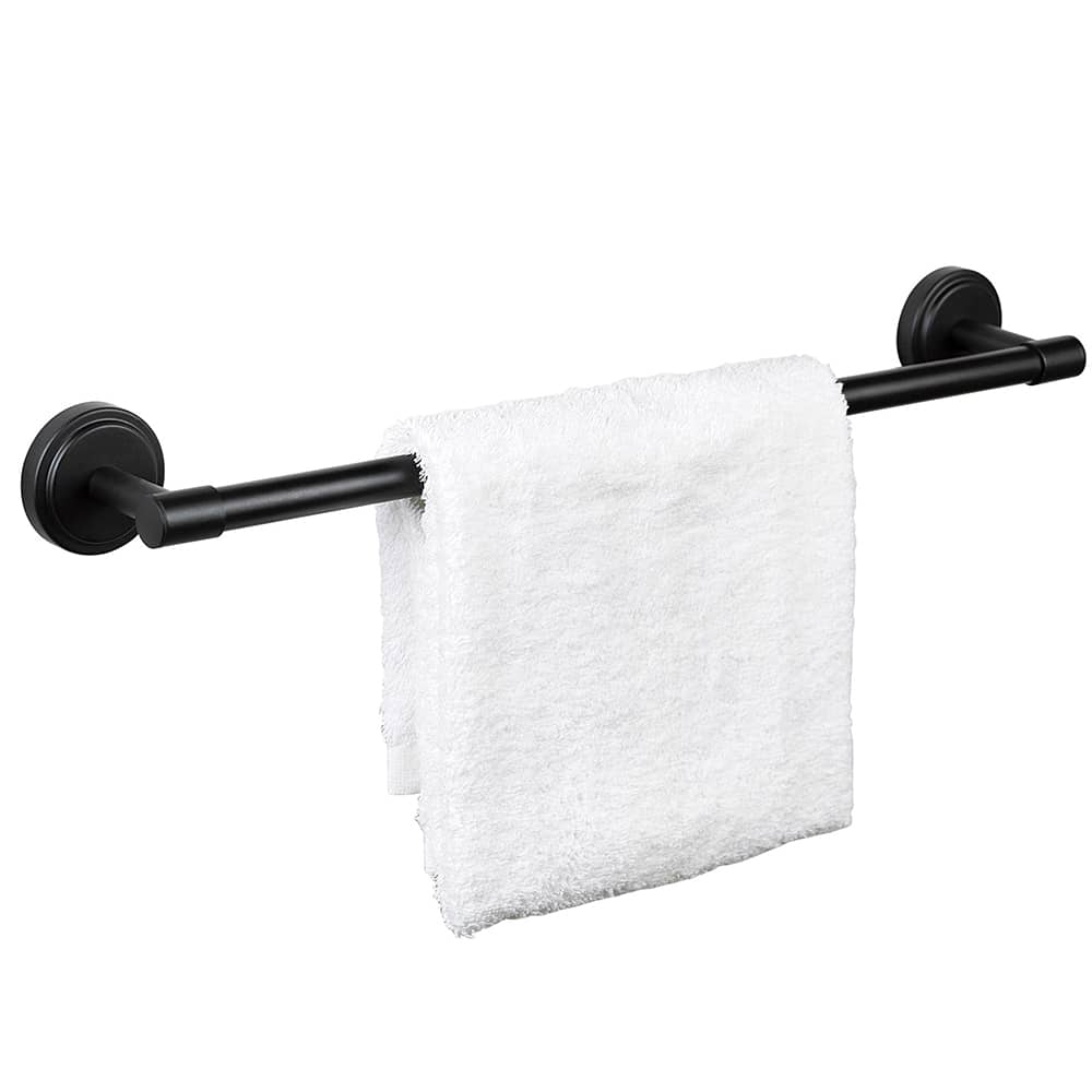 Porte-serviettes Allure noir 24&nbsp;po