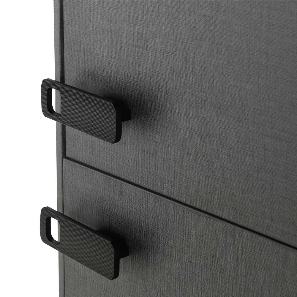 Armoire de rangement Elina fini sergé 13&nbsp;3/4&nbsp;po TASSILI SUPRA