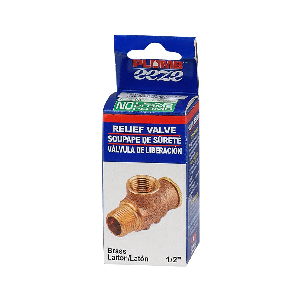 Soupape de décharge 1/2 po