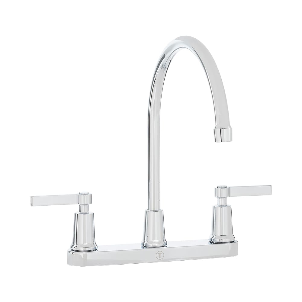 Robinet de cuisine 2 poignées Tommaso chrome TASSILI