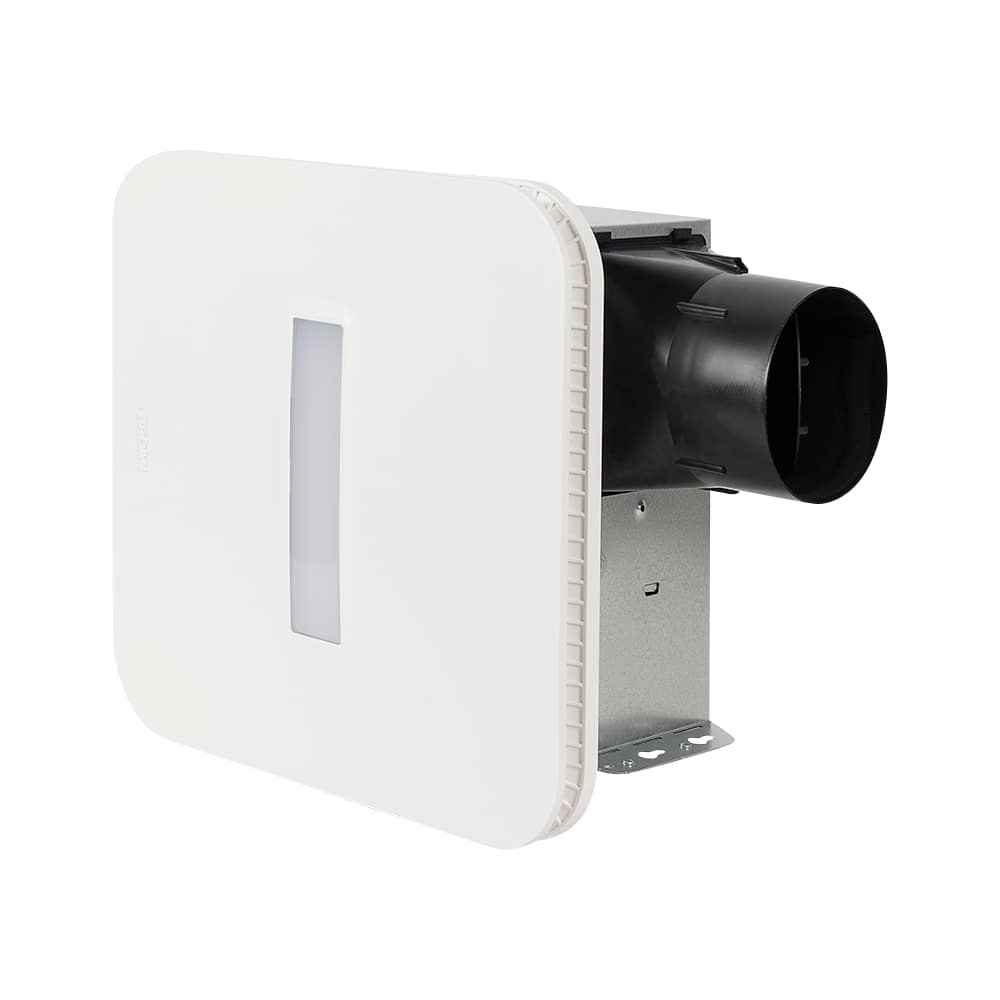 Ventilateur de salle de bains avec éclairage DEL 80 pi³/min