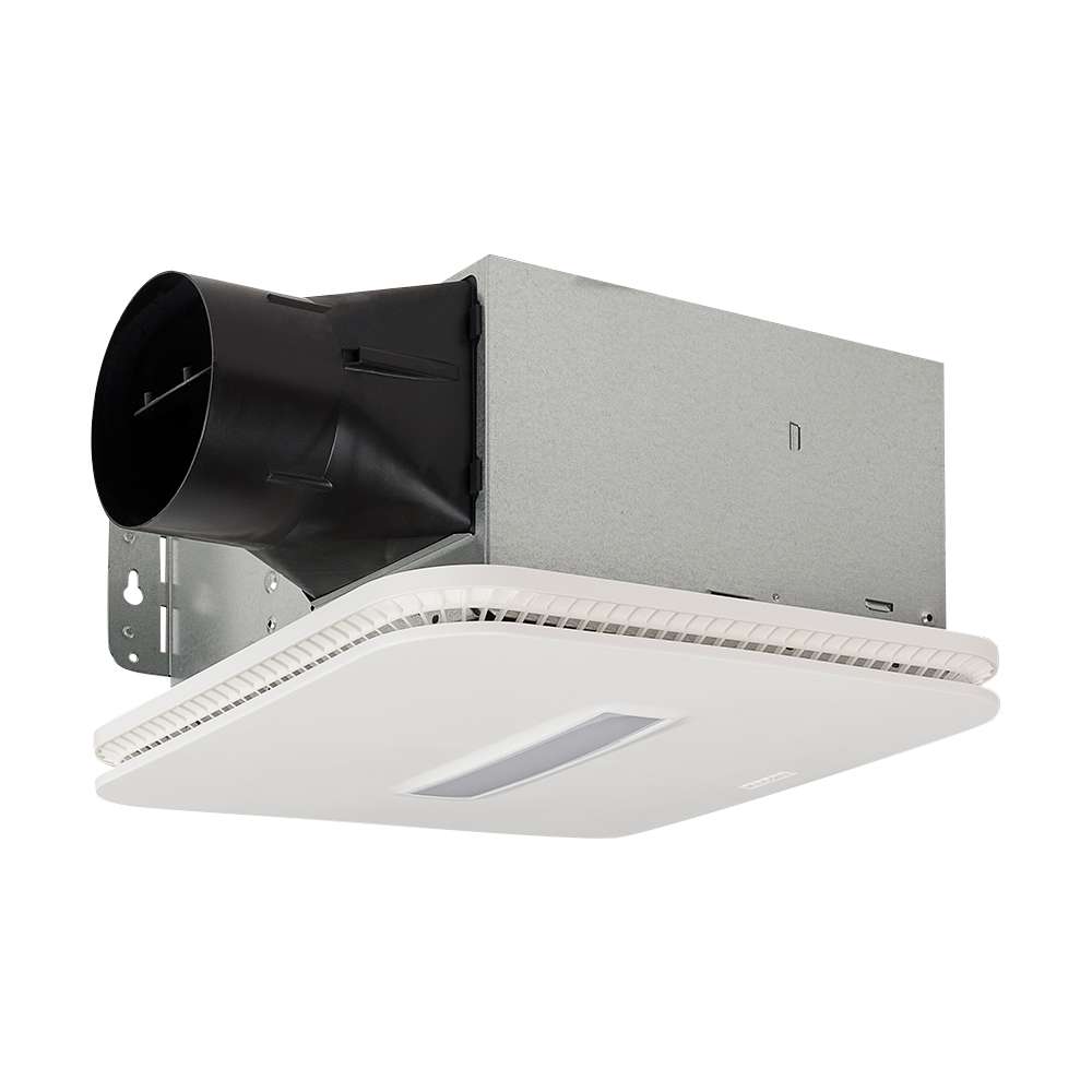 Ventilateur de salle de bains avec éclairage DEL 80 pi³/min