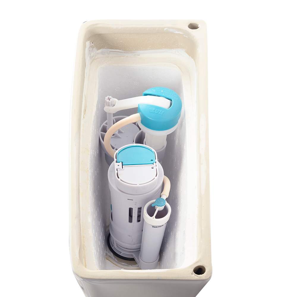 Toilette monobloc à double chasse blanche Paloma 4 L/6 L TASSILI SUPRA