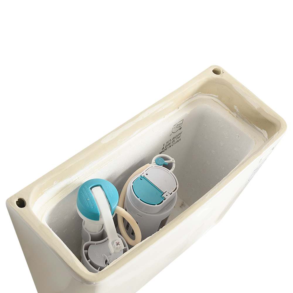 Toilette monobloc à double chasse blanche Paloma 4 L/6 L TASSILI SUPRA