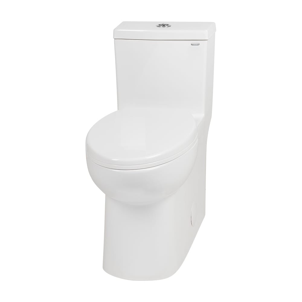 TASSILI Edna One-Piece Dual-Flush Toilet White 4 L/6 L