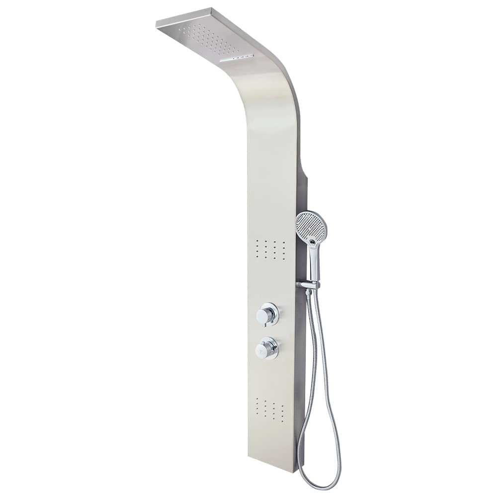 Colonne de douche thermostatique multifonction avec douchette Simona Chrome TASSILI SUPRA