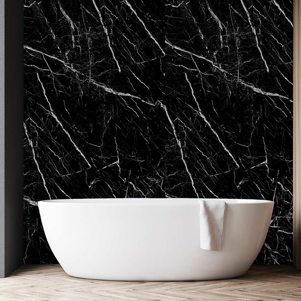 Panneau mural Marbre noir 47&nbsp;po&nbsp;x&nbsp;96&nbsp;po TECHNOFORM