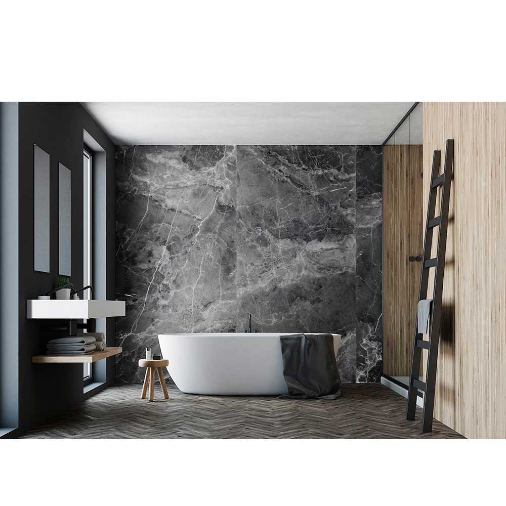 TECHNOFORM Wall Panel Storm Marble 39 in x 96 in