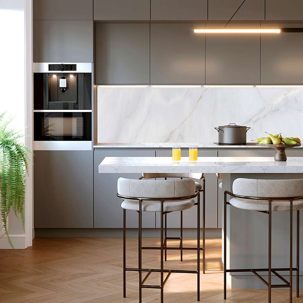 Panneau mural Marbre perle 39&nbsp;po&nbsp;x&nbsp;96&nbsp;po TECHNOFORM