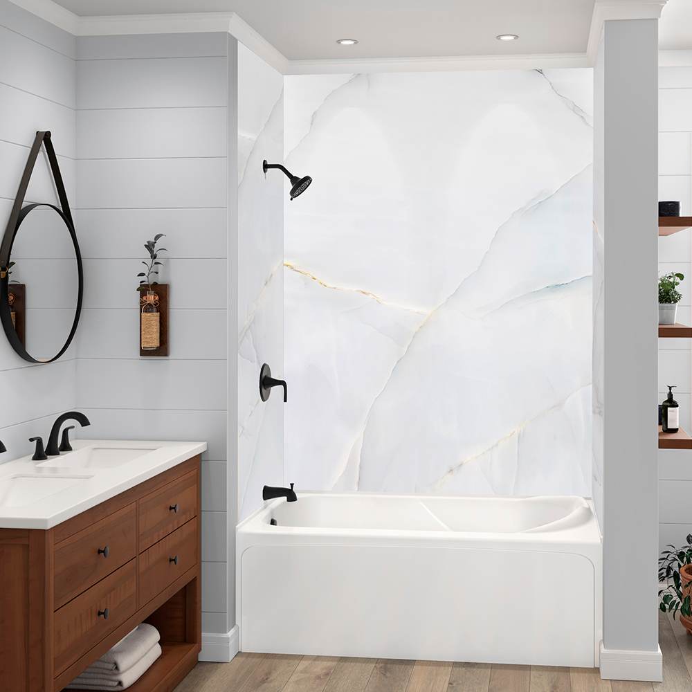 Panneau mural Marbre perle 39&nbsp;po&nbsp;x&nbsp;96&nbsp;po TECHNOFORM