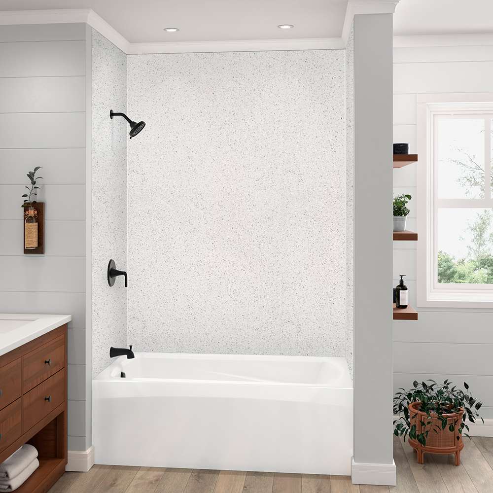 Panneau mural Picot argenté 47 po x 96 po TECHNOFORM