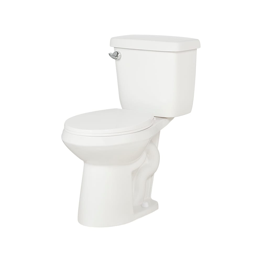 Toilette 2 pièces à simple chasse blanche 4,8 L