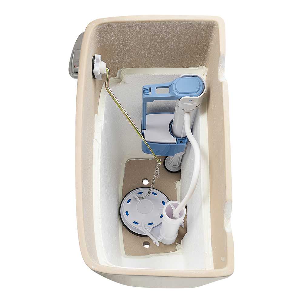 2-Piece Single-Flush Toilet White 4.8 L