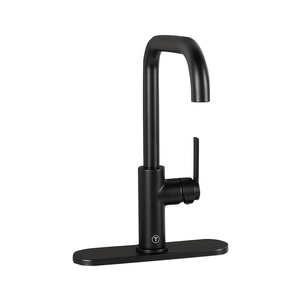 Robinet de cuisine 1 poignée Giuseppe noir TASSILI