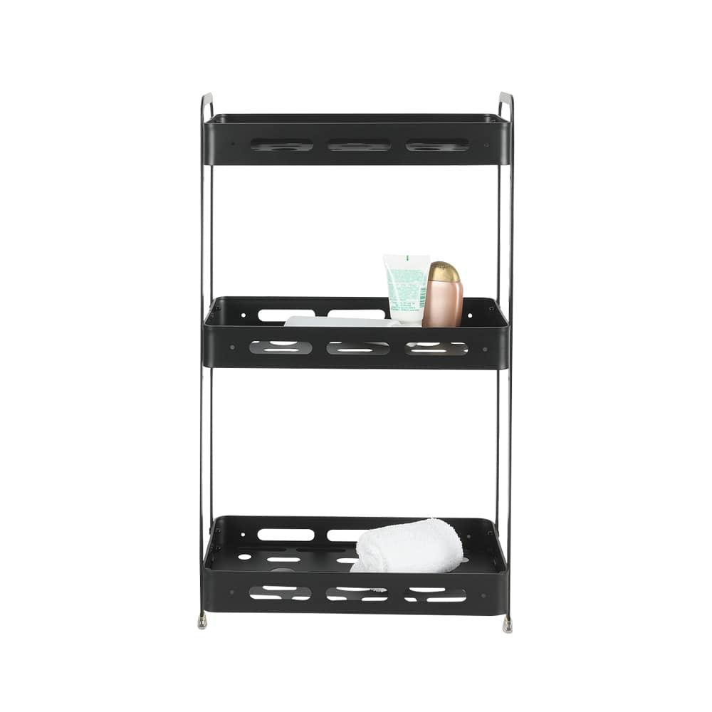 Étagère de douche aluminium noir TASSILI SUPRA