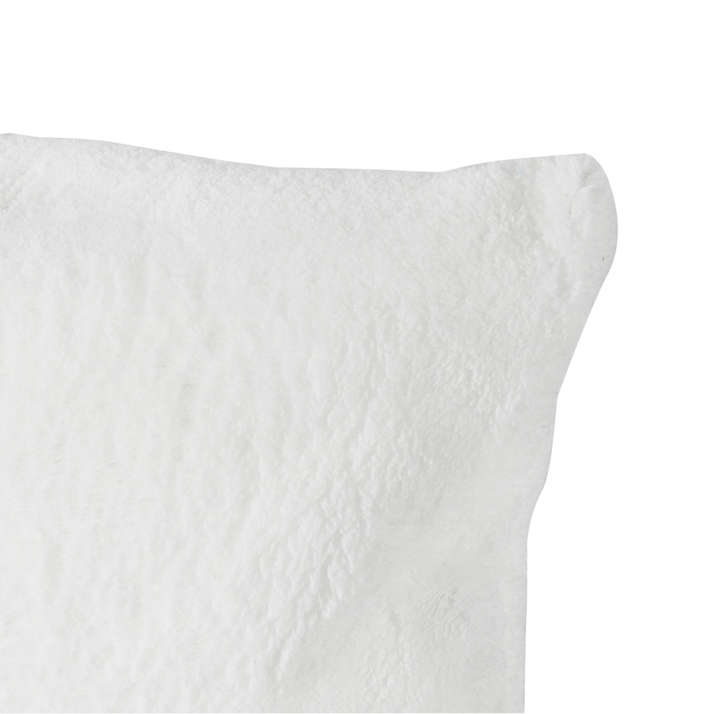Coussin de bain blanc 15 po x 7 po