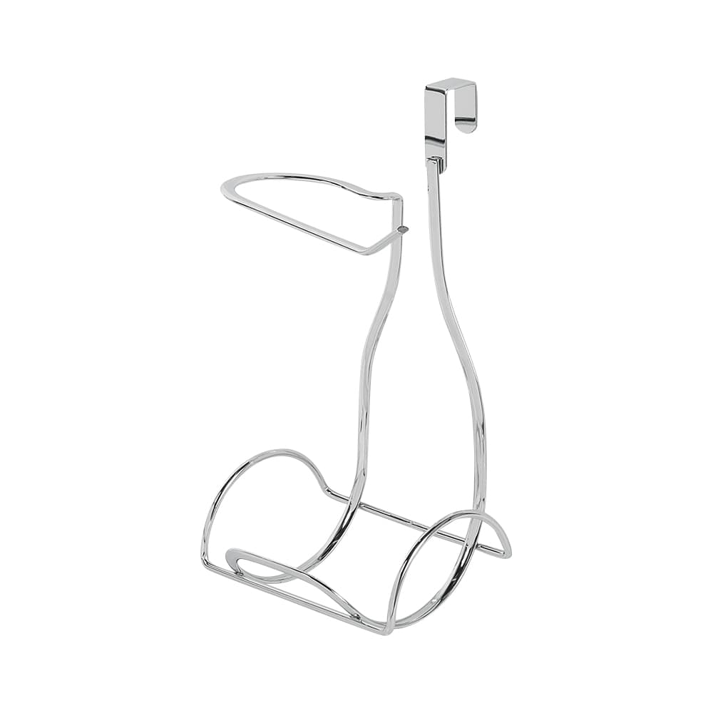 Porte-papier hygiénique avec crochet pour réservoir chrome