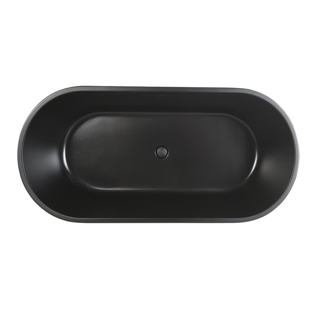 Baignoire autoportante Fundy drain central 66 15/16&nbsp;po&nbsp;x&nbsp;30 11/16&nbsp;po TASSILI SUPRA