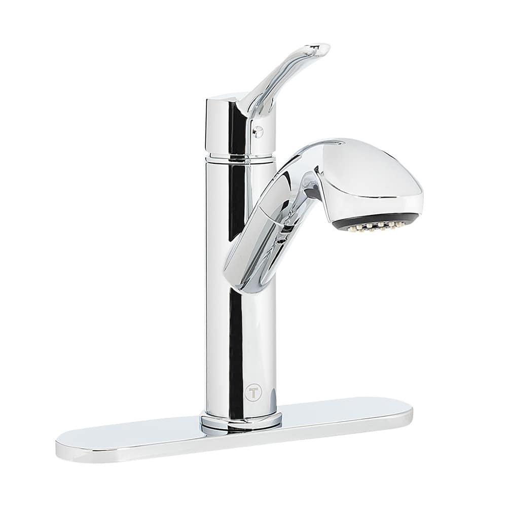 Robinet de cuisine à douchette rétractable 1 poignée Alessio chrome TASSILI SUPRA