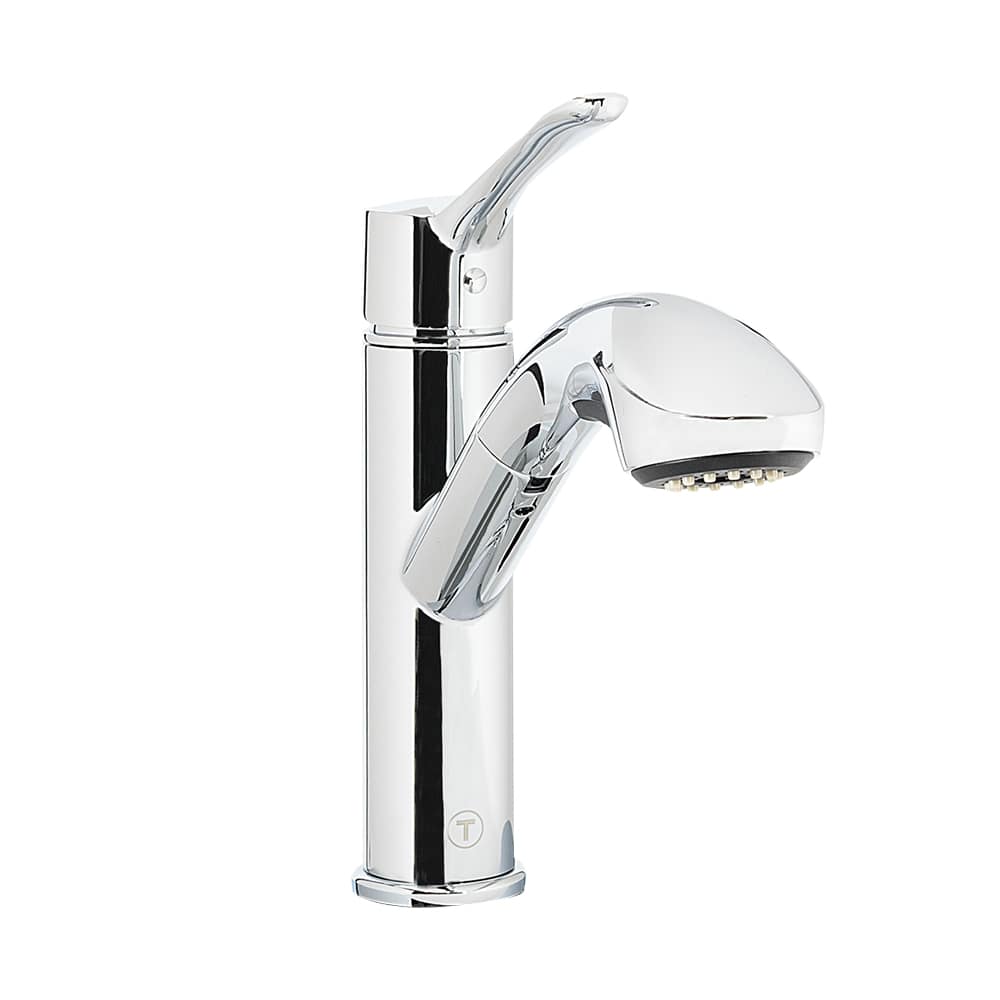 Robinet de cuisine à douchette rétractable 1 poignée Alessio chrome TASSILI SUPRA