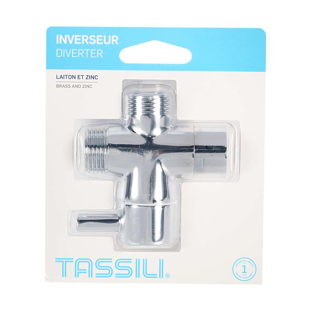 Inverseur de douche chrome TASSILI