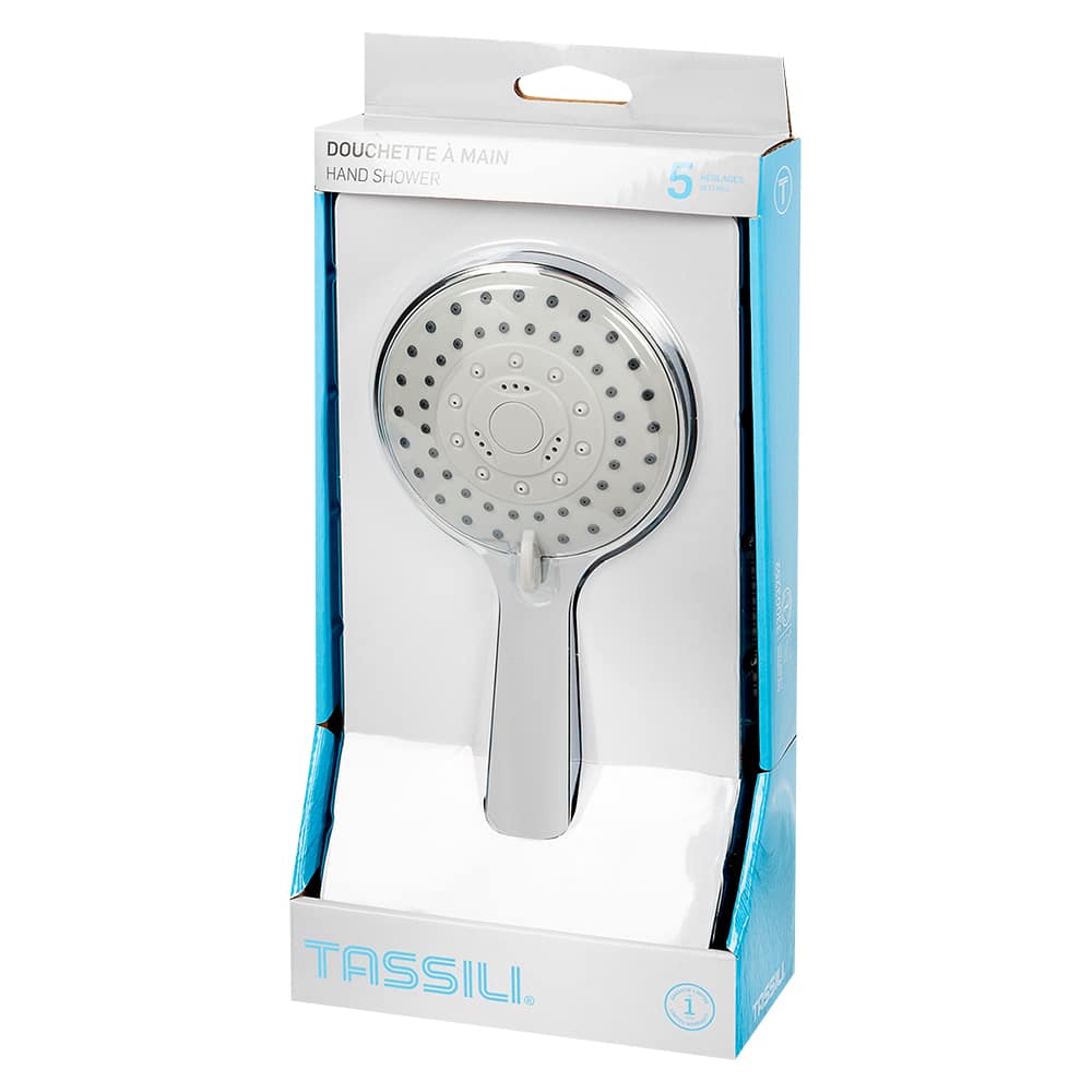 Douchette à main 5 réglages chrome TASSILI