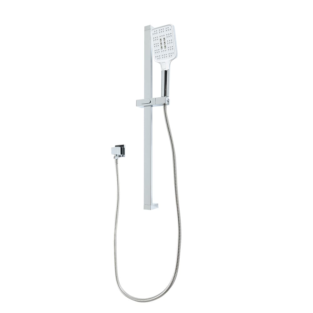 Douchette à main sur barre murale 3 réglages chrome TASSILI SUPRA