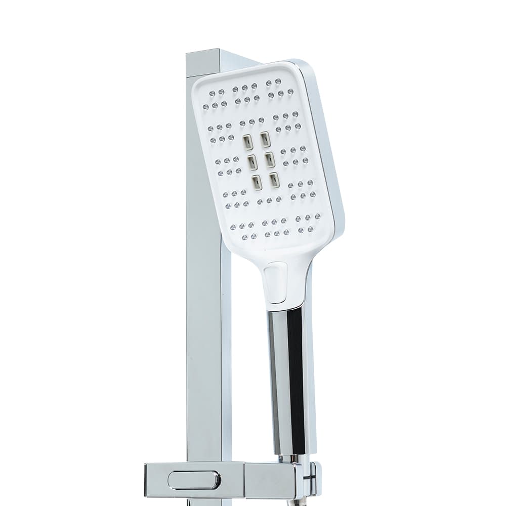 TASSILI SUPRA 3-Spray Slide Bar Hand Shower Chrome