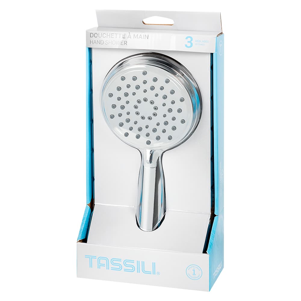 Douchette à main 3 réglages chrome TASSILI