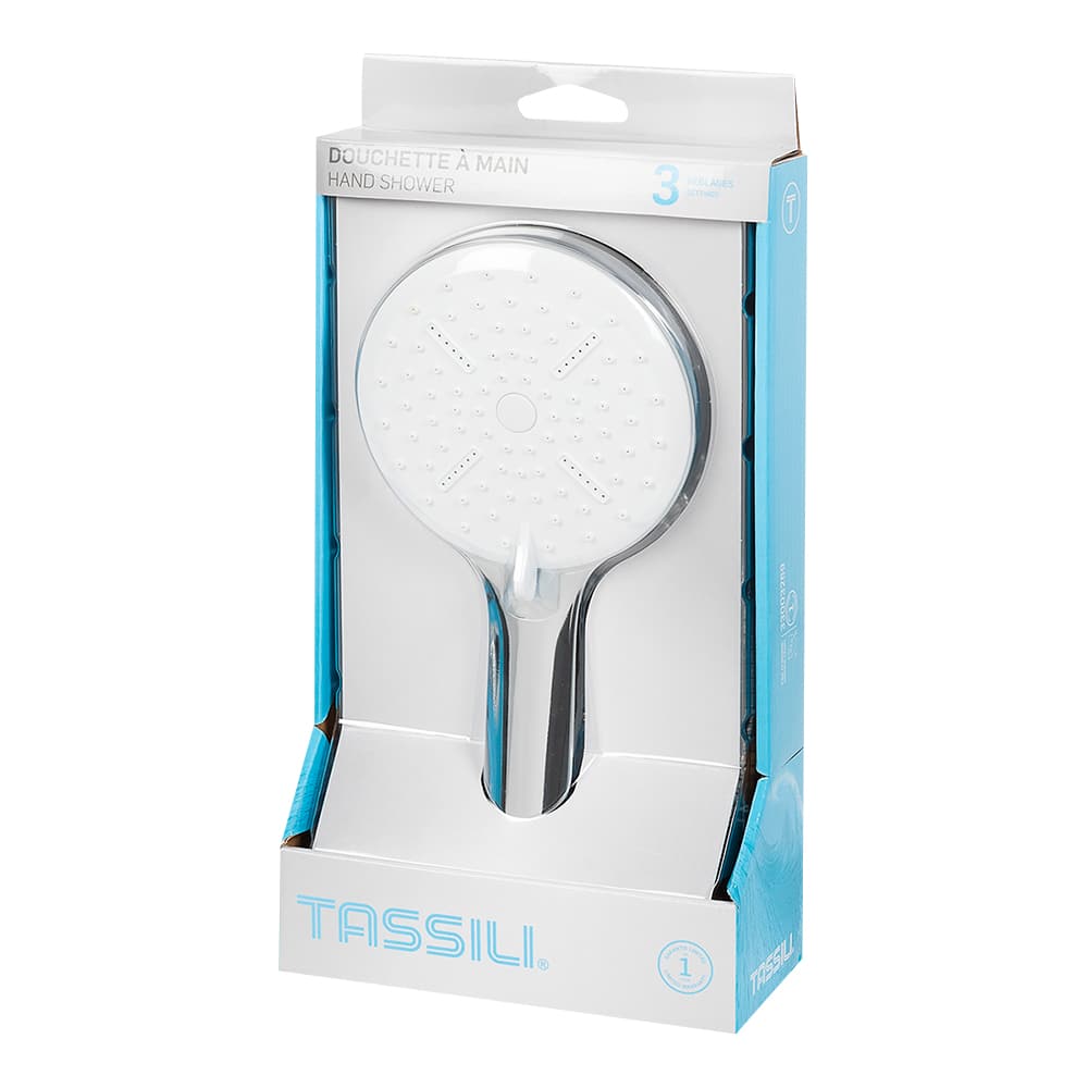Douchette à main 3 réglages chrome TASSILI