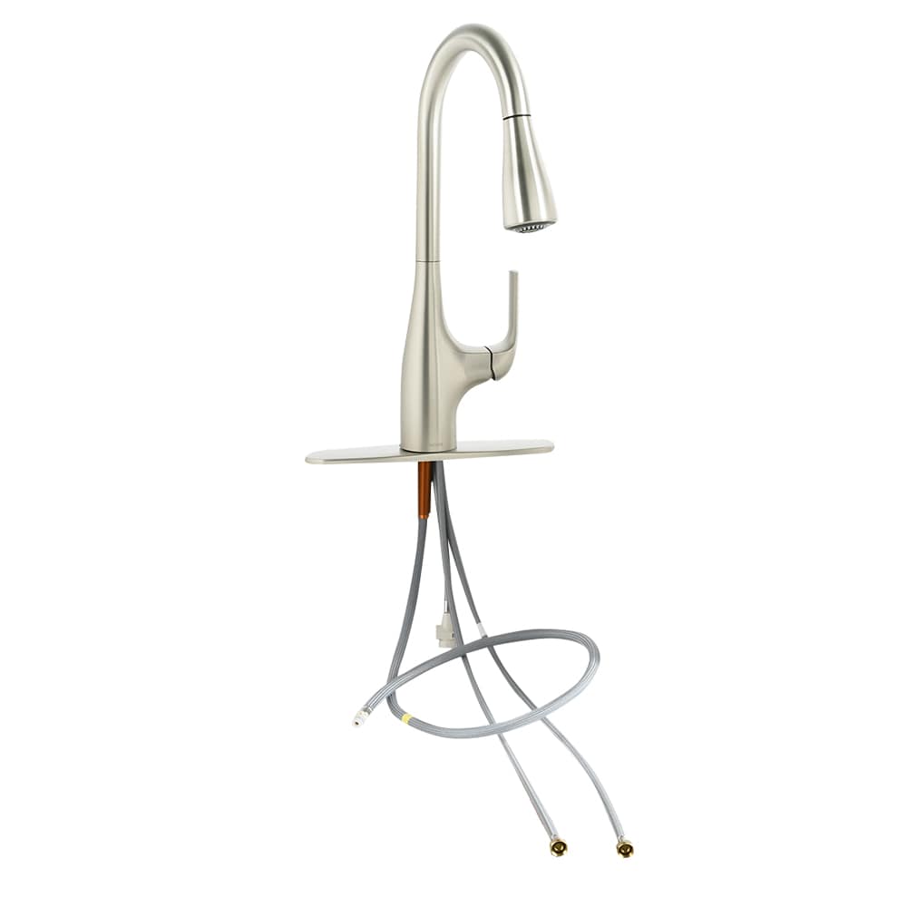 MOEN Leesi 1-Handle Pull-Out Kitchen Faucet Stainless