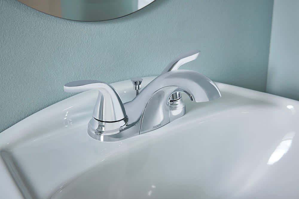 Moen Adler 2-Handle Wash Basin Faucet Chrome