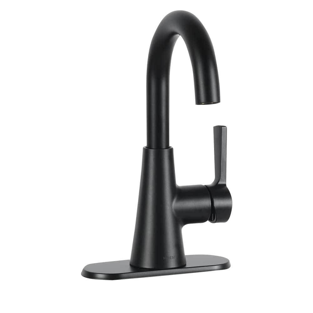 Robinet de lavabo 1 poignée Mikah Moen noir