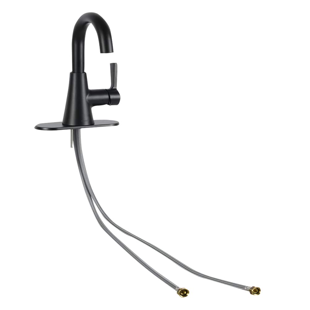 Robinet de lavabo 1 poignée Mikah Moen noir