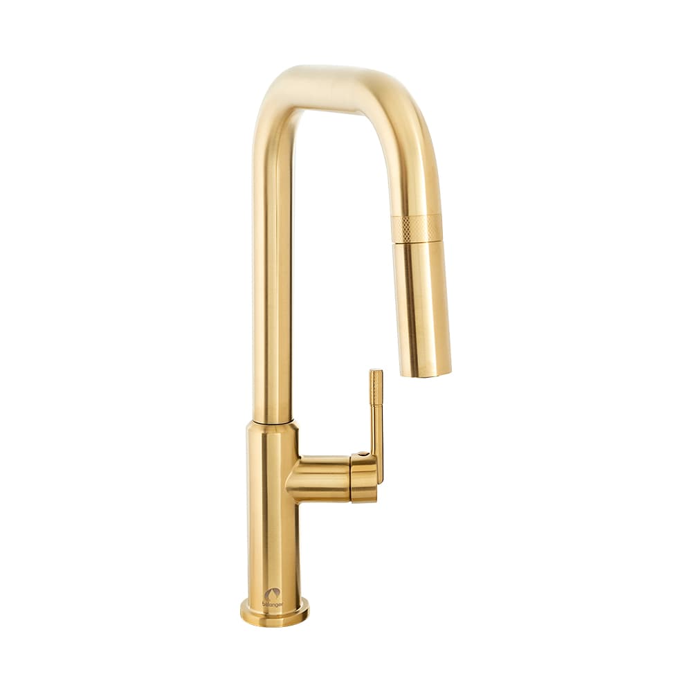 BÉLANGER Adore 1-Handle Pull-Out Kitchen Faucet Gold