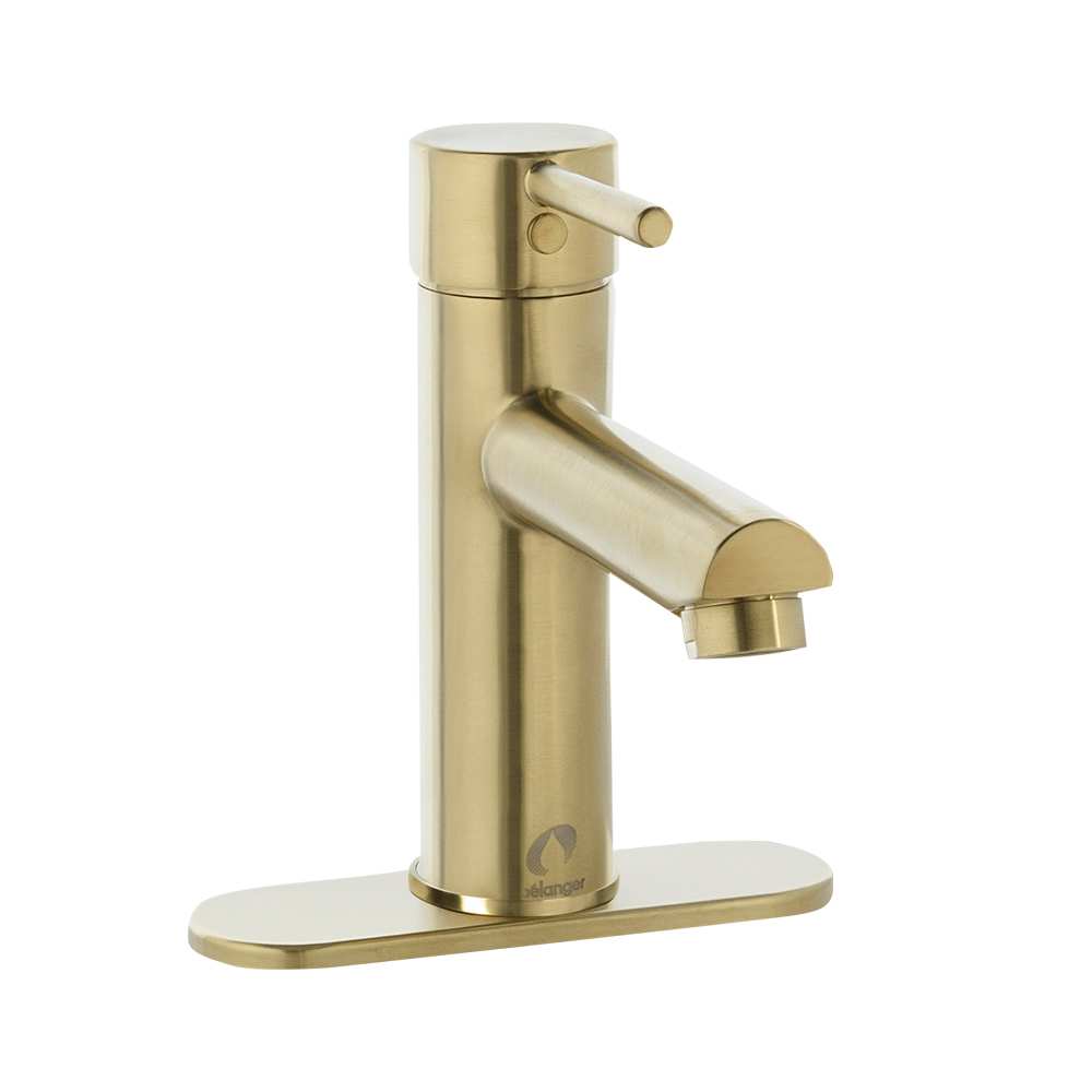 Robinet de lavabo 1 poignée Delphi or