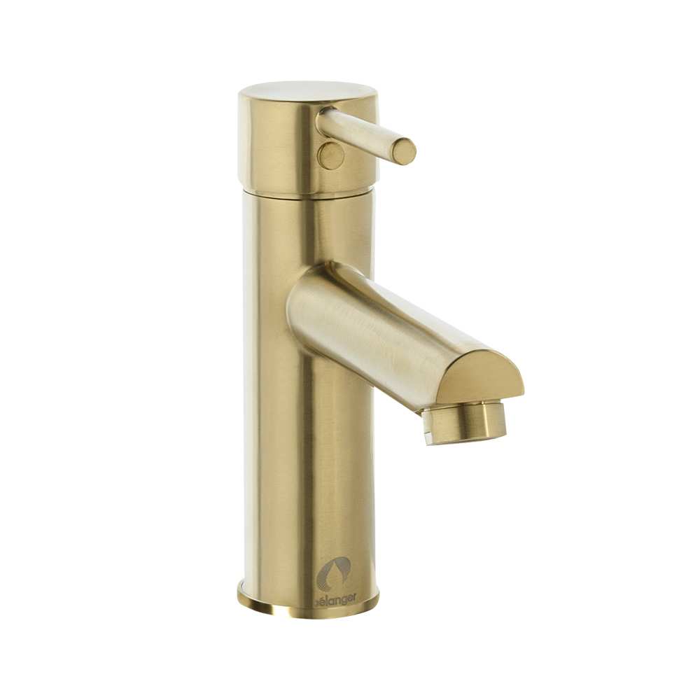 Robinet de lavabo 1 poignée Delphi or