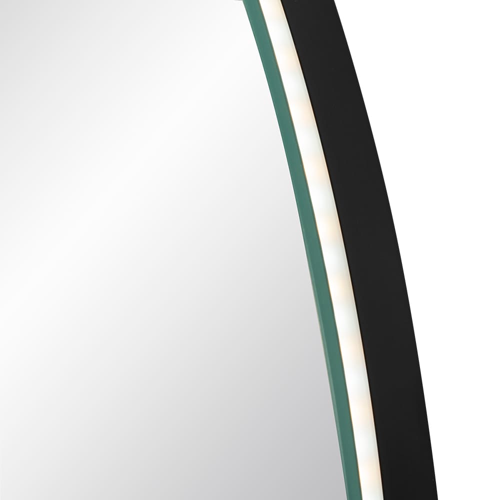 Miroir ovale lumineux à DEL 23&nbsp;13/16&nbsp;po&nbsp;x&nbsp;32&nbsp;7/8&nbsp;po TASSILI SUPRA