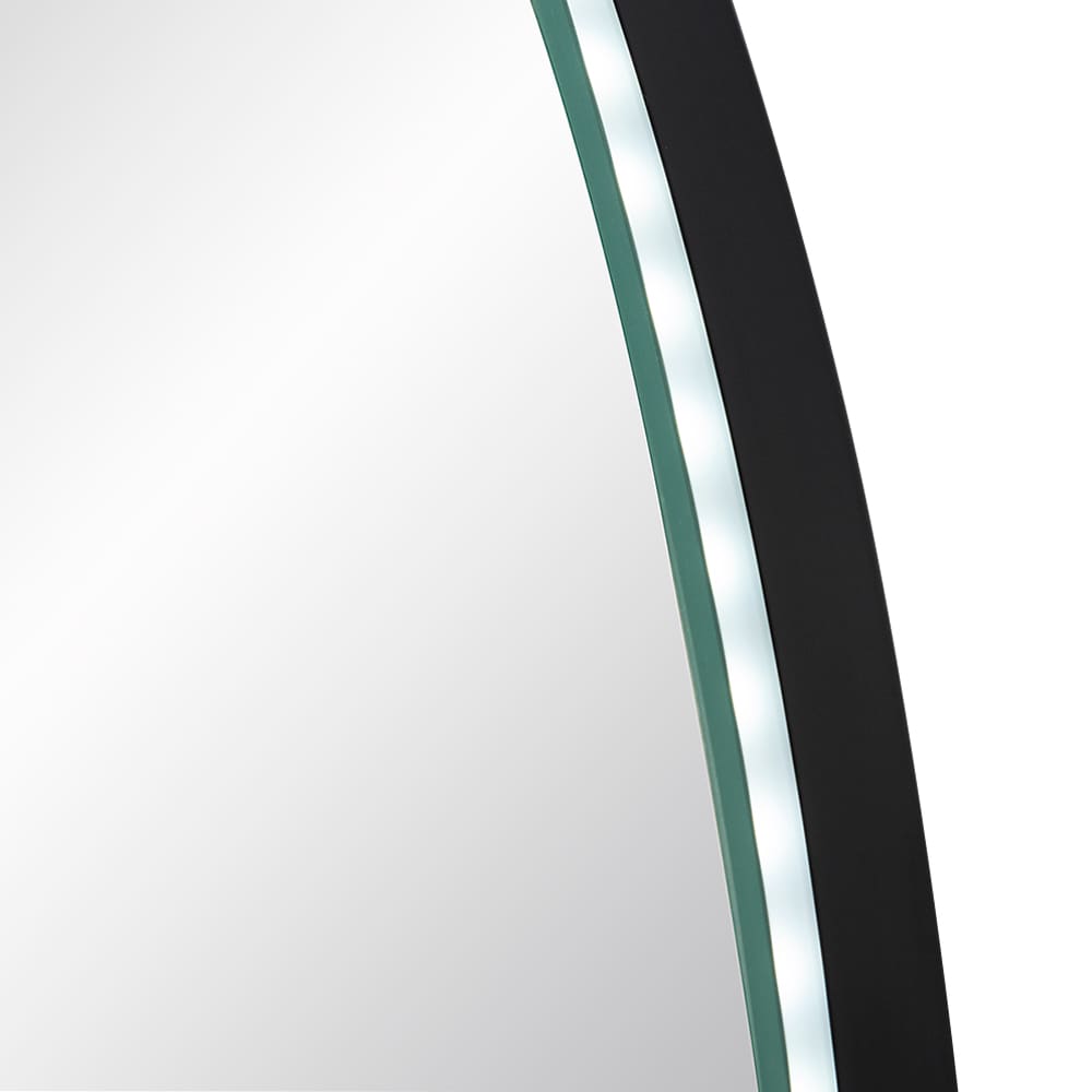 Miroir ovale lumineux à DEL 23&nbsp;13/16&nbsp;po&nbsp;x&nbsp;32&nbsp;7/8&nbsp;po TASSILI SUPRA