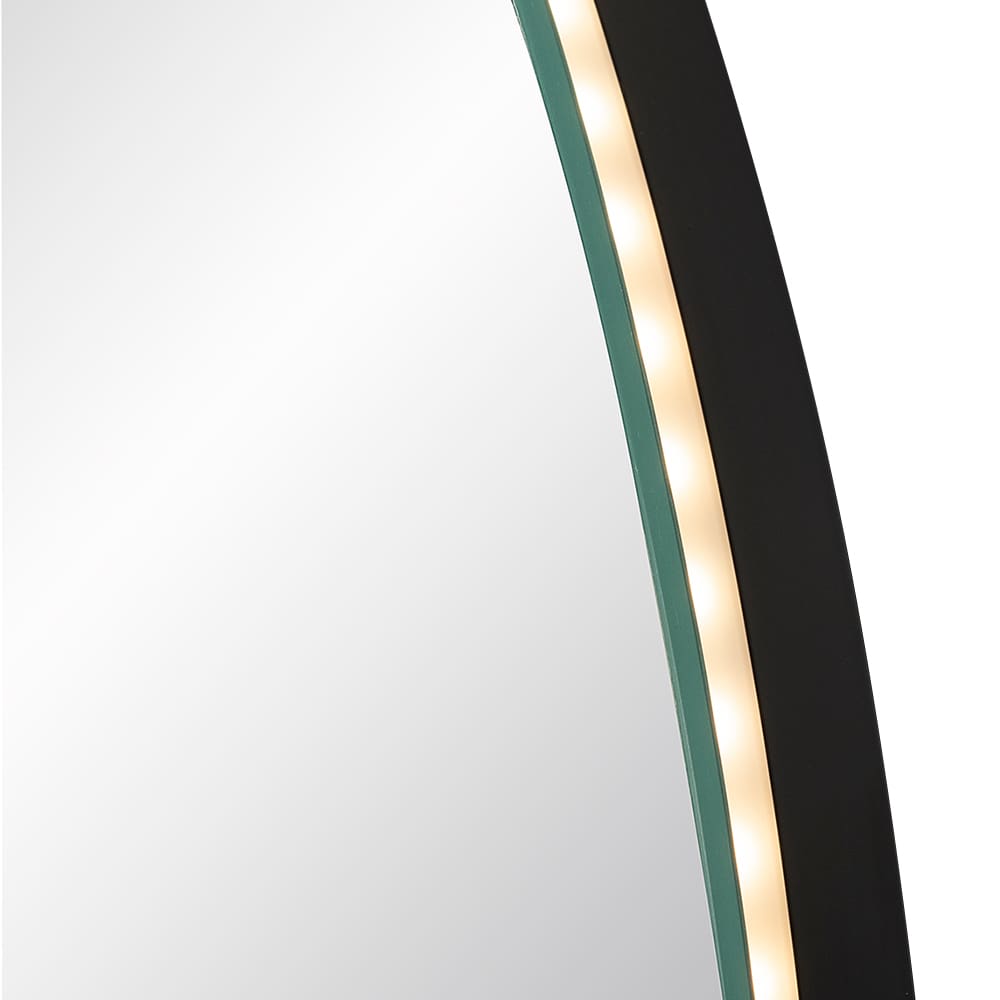 Miroir ovale lumineux à DEL 23&nbsp;13/16&nbsp;po&nbsp;x&nbsp;32&nbsp;7/8&nbsp;po TASSILI SUPRA