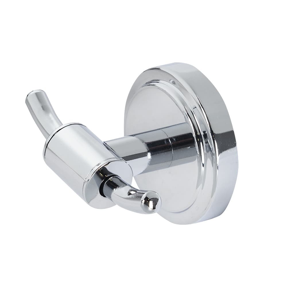 Crochet double à vêtements Allure chrome