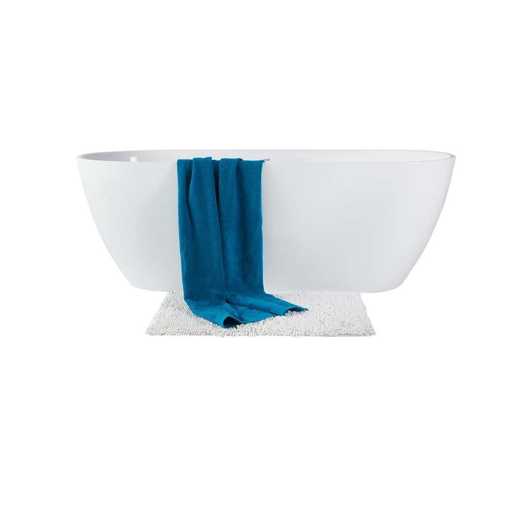 Baignoire autoportante Ungava drain central 58 1/4 po x 29 1/2 po TASSILI SUPRA