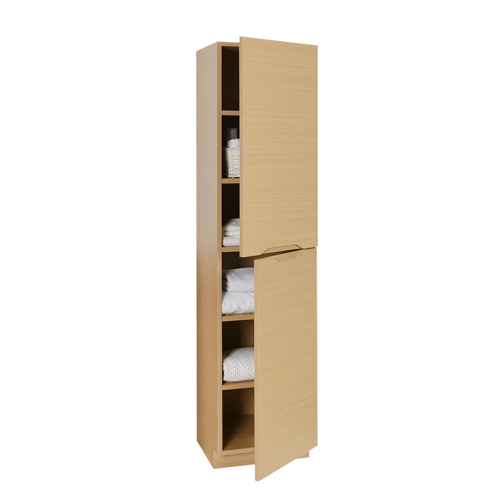 Armoire de rangement Debora fini chêne 15&nbsp;3/4&nbsp;po TASSILI