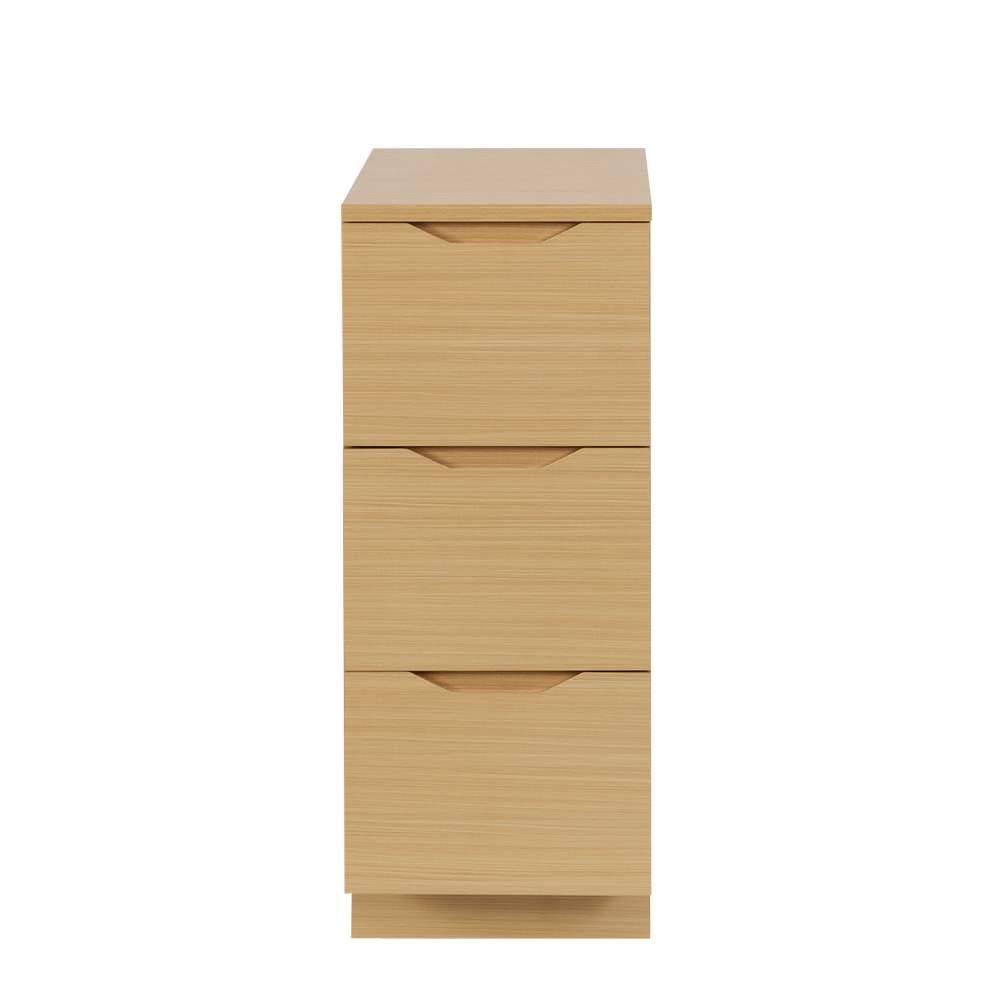 Meuble 3 tiroirs Debora fini chêne 11&nbsp;13/16&nbsp;po TASSILI