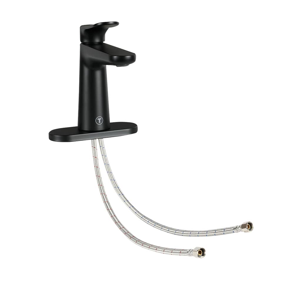 TASSILI SUPRA Roberto 1-Handle Wash Basin Faucet Black