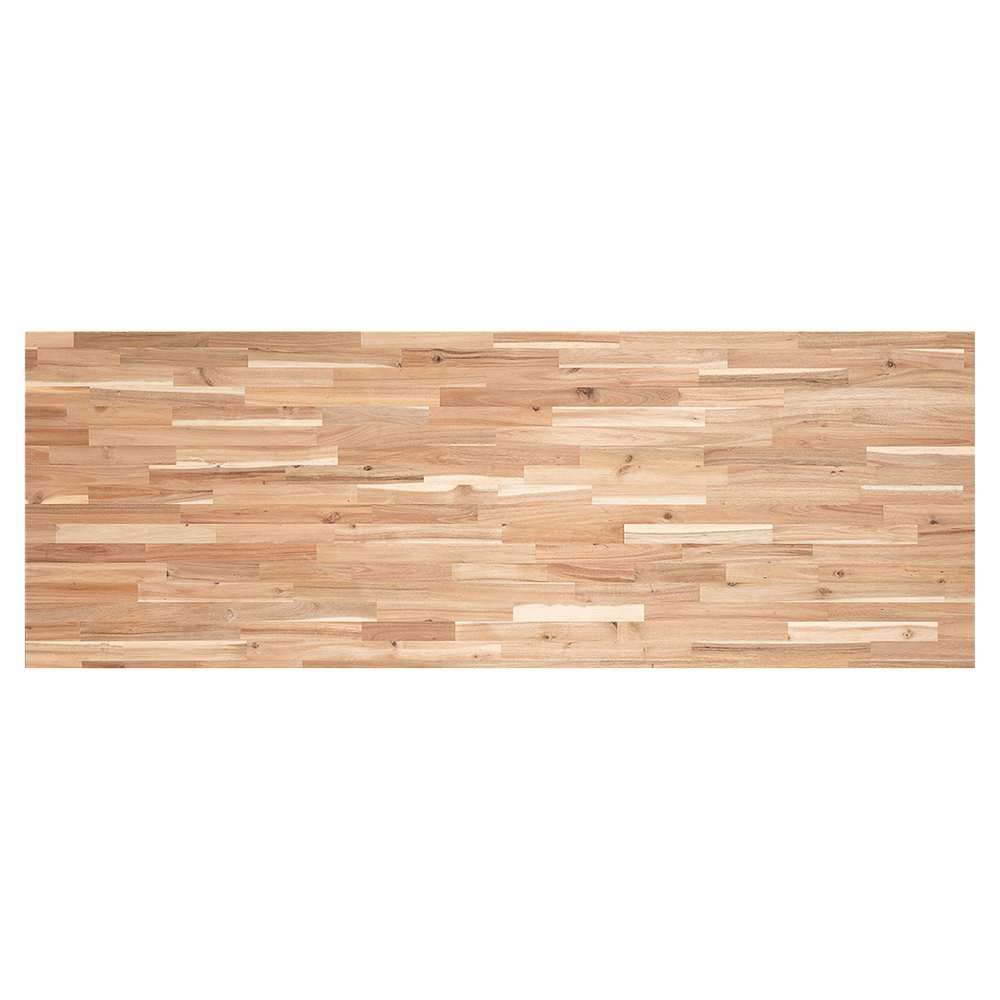 Comptoir en acacia naturel jointé 25&nbsp;1/2&nbsp;po&nbsp;x&nbsp;72 po