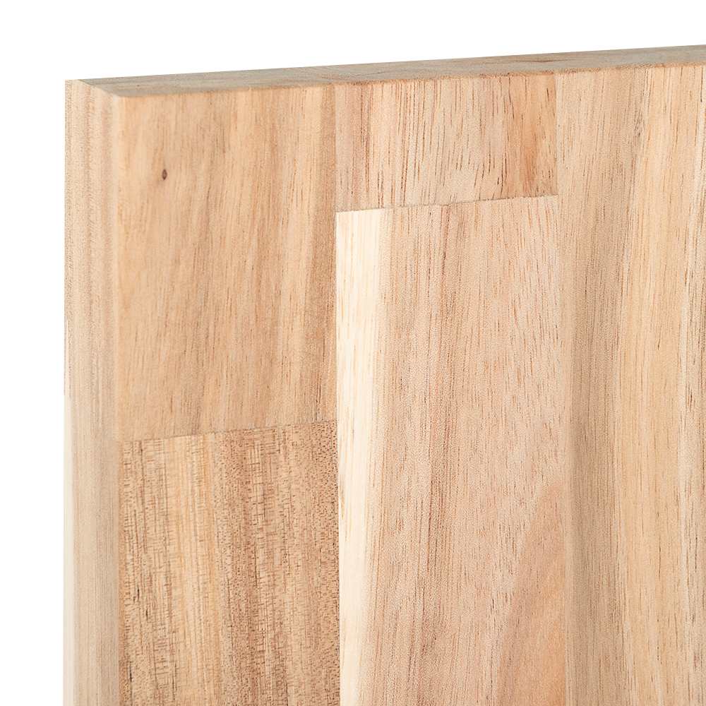 Dessus d'ilot en acacia naturel jointé 39&nbsp;po&nbsp;x 74&nbsp;po