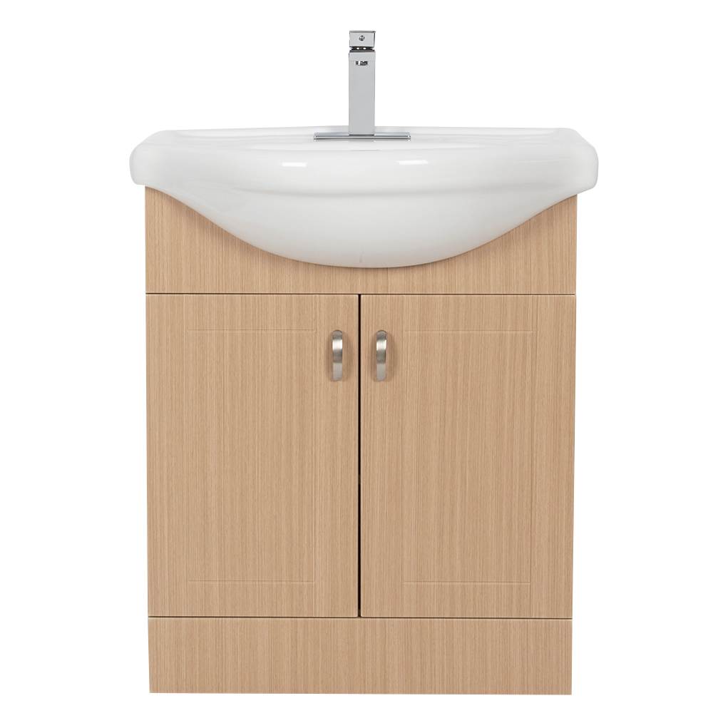 Meuble-lavabo Maïa fini bouleau 30&nbsp;po TASSILI