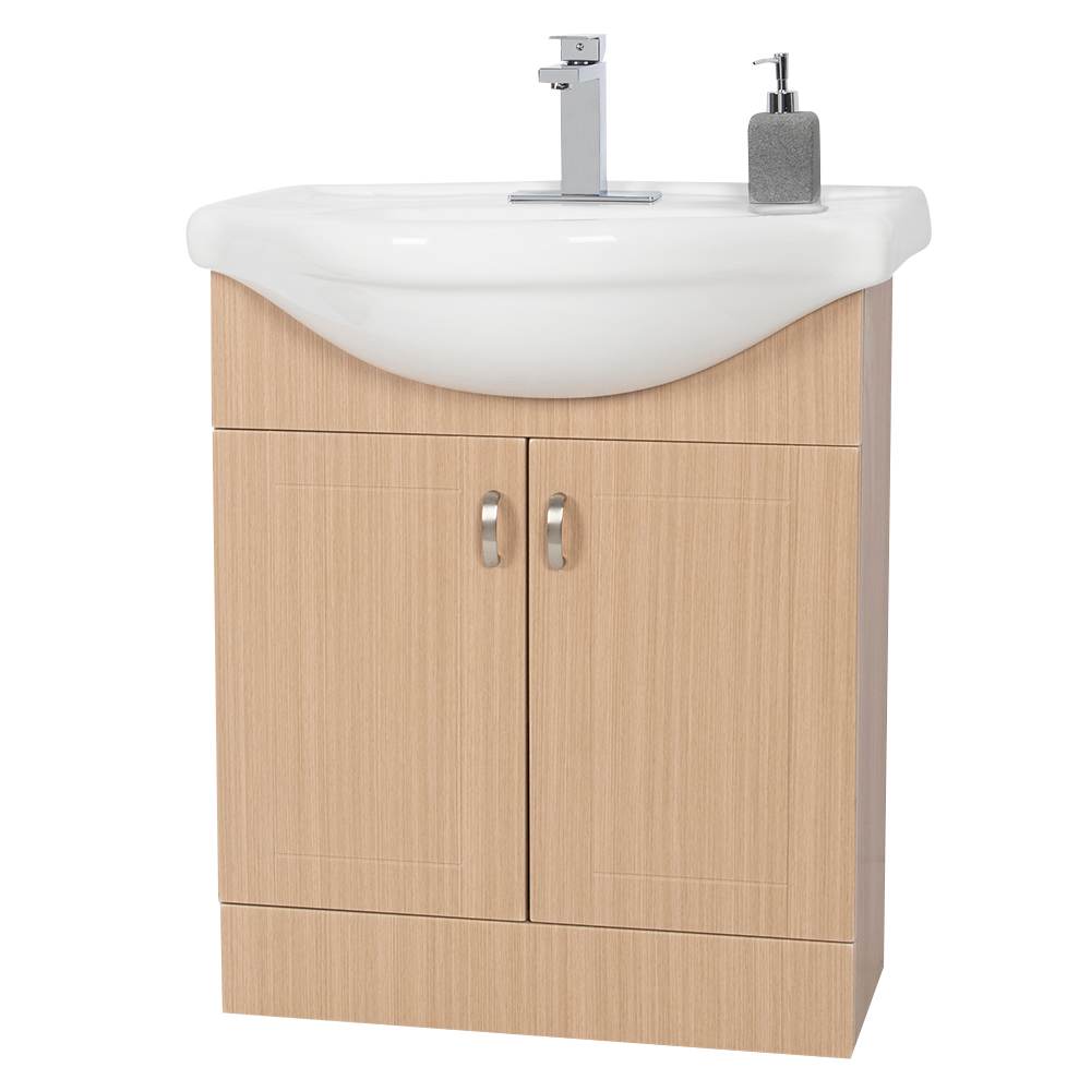 Meuble-lavabo Maïa fini bouleau 30&nbsp;po TASSILI