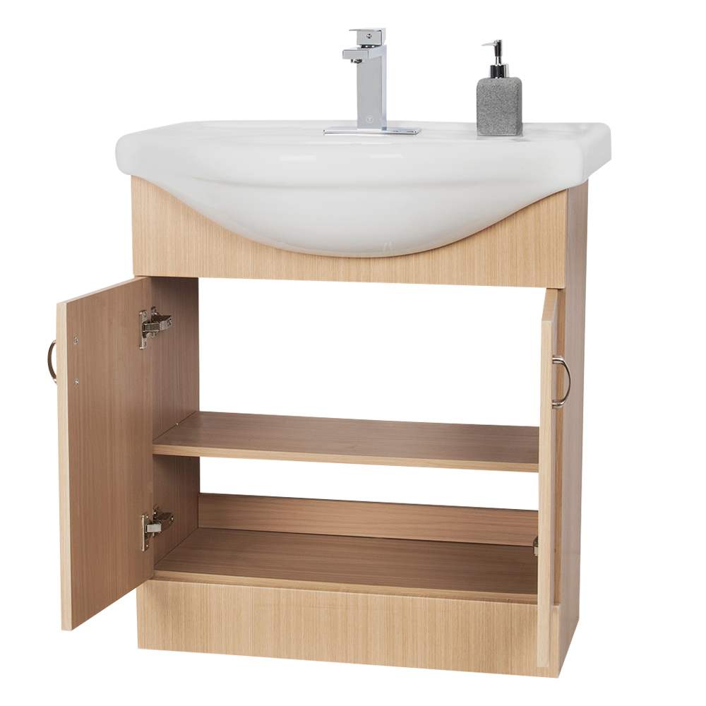 Meuble-lavabo Maïa fini bouleau 30&nbsp;po TASSILI